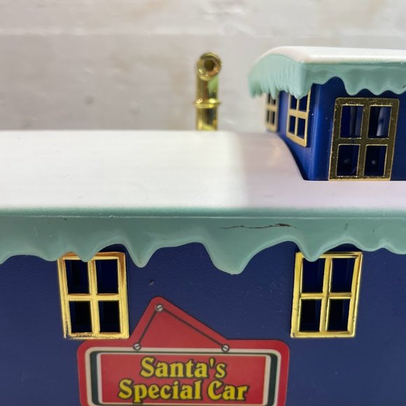 Toy State Christmas Magic Train Santa Santas Special Car Blue Passenger Car Only - Picture 6 of 9